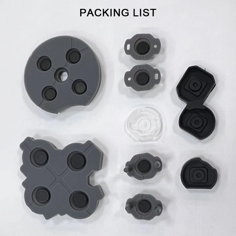 For Nintendo Switch Pro Controller Rubber Buttons Gasket Set Replacement - Image 2 of 4