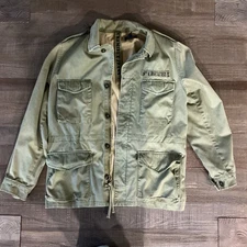 Daniel Cremieux Heavy Cargo Military Field Jacket, Size XL