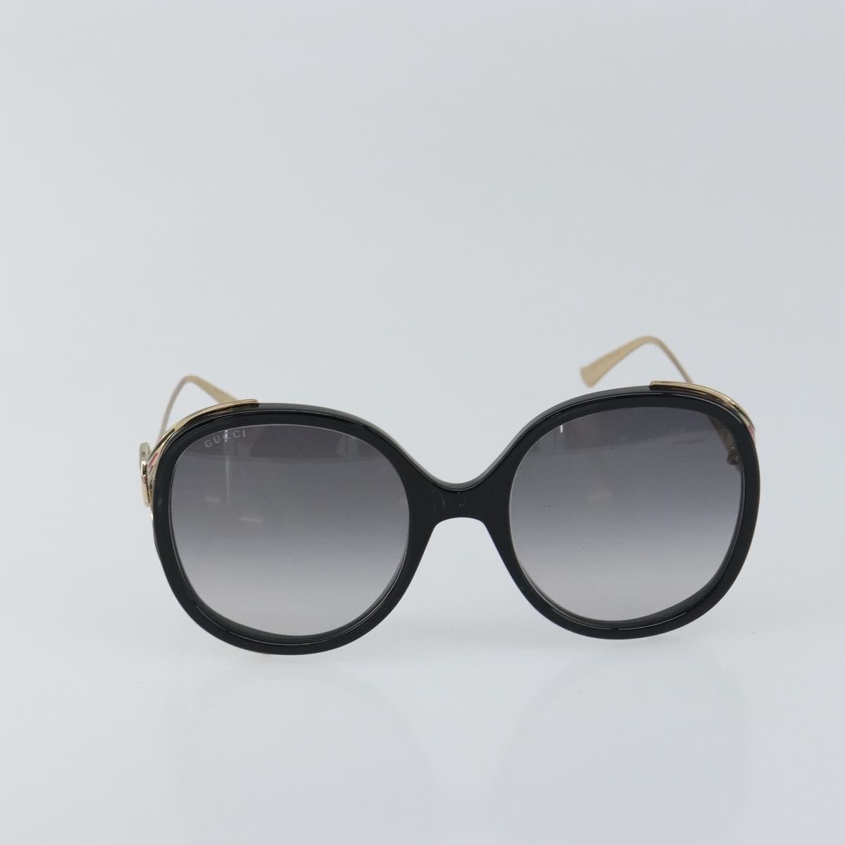 GUCCI Interlocking Web Sherry Linen Sunglasses me… - image 2