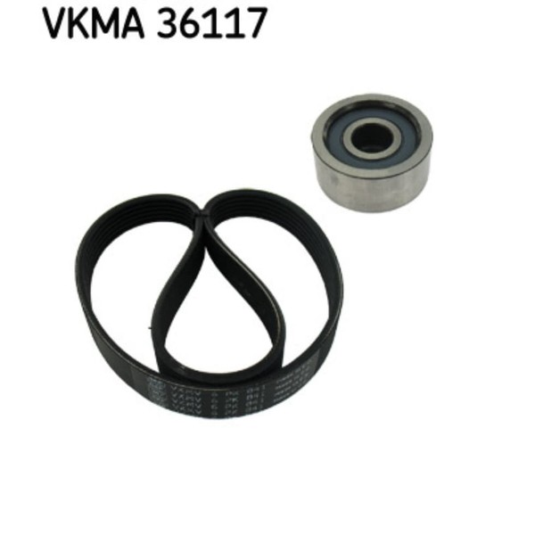 Keilrippenriemensatz SKF Vkma 36117 FüR Renault Opel Master II Movano A-image