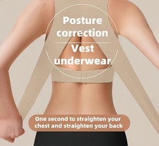 Women Posture Corrector Bra Wireless Back Support Lift Up Yoga Bra Shapewear