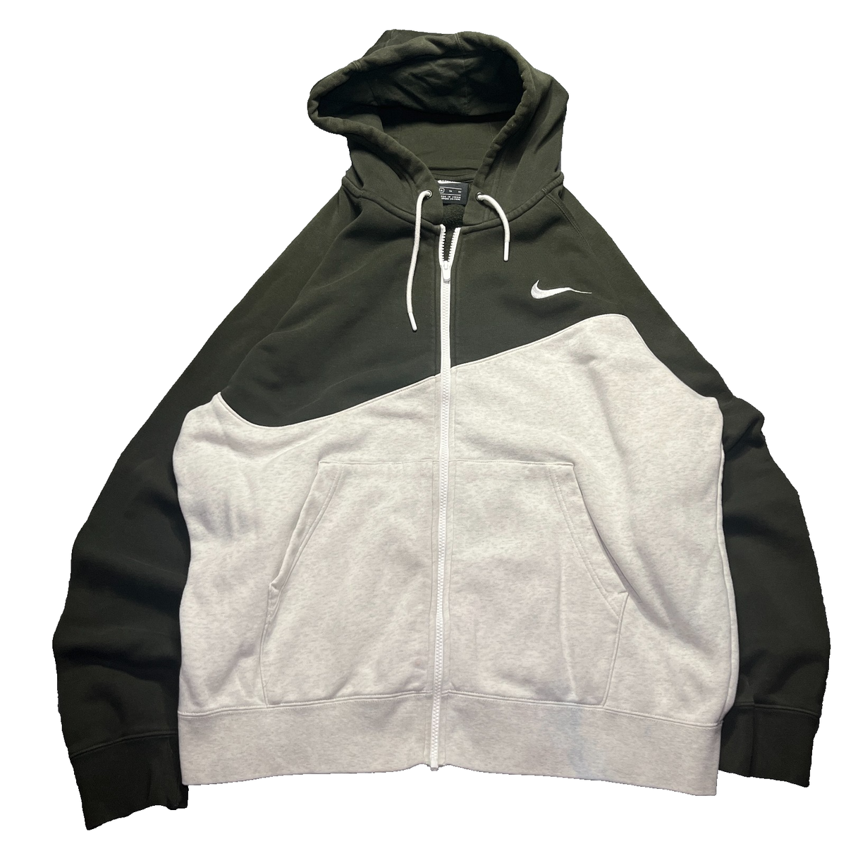 nike sportswear swoosh full zip hoodie mens