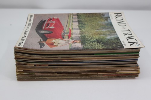 Road and Track VTG Magazine Lot Bundle Set 1950's MG Cord Mercedes BMW Mixed 21 - Picture 19 of 23