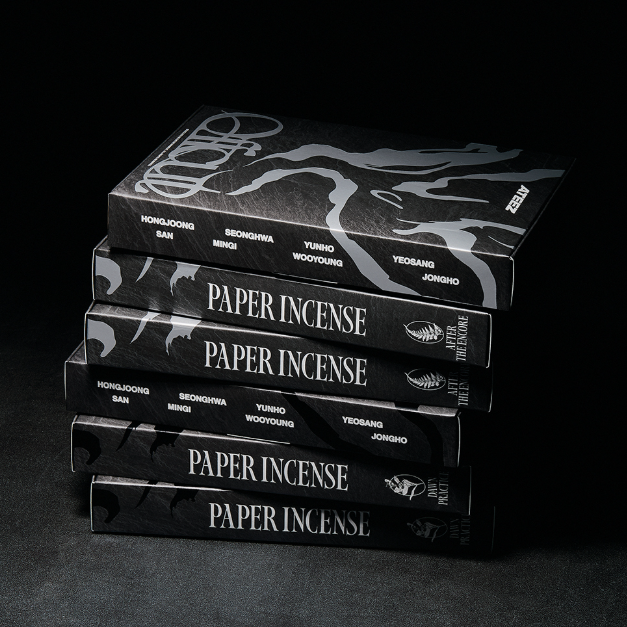 Pre-order ATEEZ Offcut Paper Incense Set & POB Official K-POP