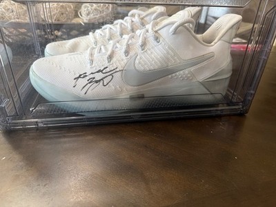 Autographed Nike Kobe AD White Chrome Authenticated by Panini. Shoes Size 13