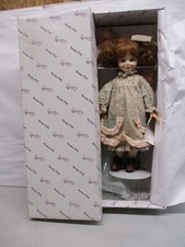 Heirloom Dolls Carla Porcelain Doll