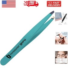 Tweezers for Women Facial Hair  Men   Precision Slant-Pointed Eyebrow Tweeze...