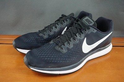 Nike Zoom Pegasus 34 Shoes Mens 14 US Black Running Sneakers 880555-001