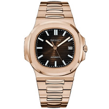 Seikmod NAUTIKO | Brown Classic (Rose Gold Finish) - Automatic - 41mm
