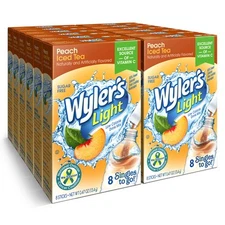 Wyler's Light Singles To Go Powder Packets, Water Drink Mix, 96 Single Servings,