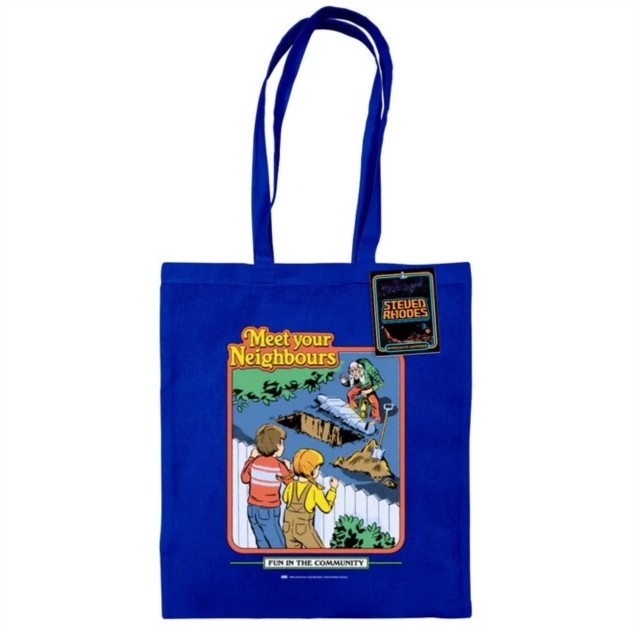 Steven Rhodes (Meet Your Neighbours) Bright Royal Tote Bag (Paperback Book)