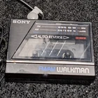 New ListingVtg Sony Walkman WM-F77 Black FM/AM Stereo Cassette Player - For Parts Only