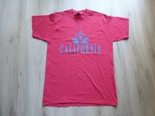 Best Made in USA Single Stitch T-Shirt M Pink California Graphic Vintage NWOT