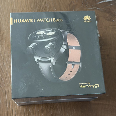 NEU! Huawei Buds Smartwatch 47 mm Schwarz Lederarmband, iOS/Android kompatibel