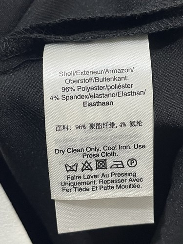 Vestido DKNY Mujer Grande Manga Corta Fiesta Picnic Algodón Funda $119 Etiqueta - Imagen 5 de 6