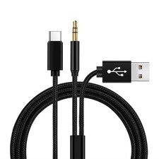 Image of SAMSUNG GALAXY USB Type c to 3.5mm AUX Audio Headphone Jack Adapter Huawei UK
