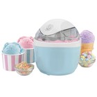 Electric Ice Cream Maker Frozen Dessert Machine Sorbet Pastel Blue Giles Posner