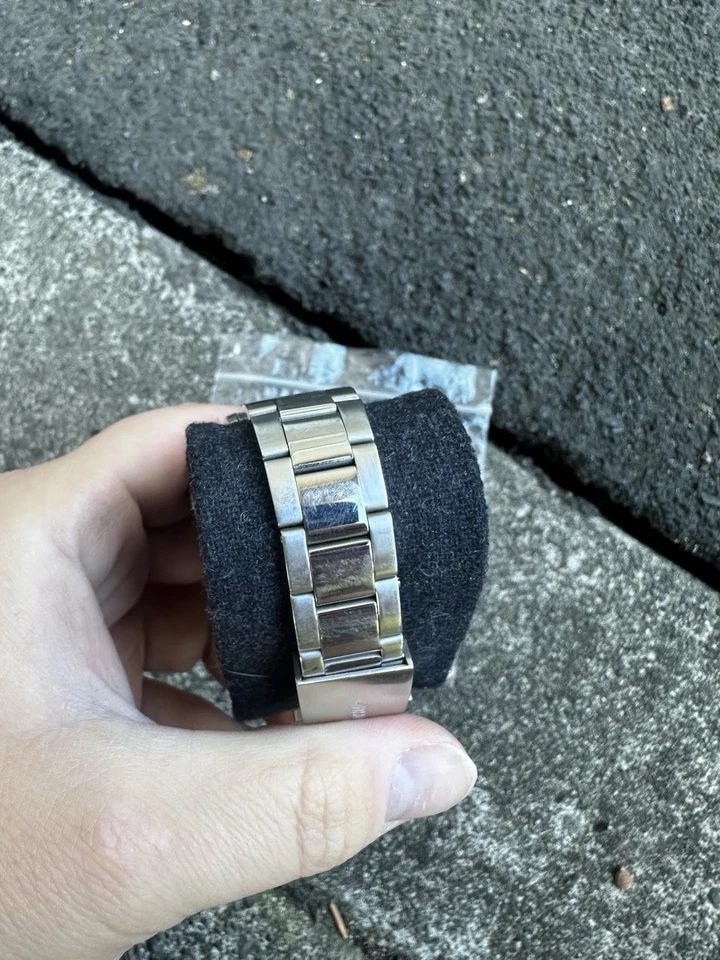 39mm Parnis Blue Dial Sapphire Glass Quartz Movement Men's Chronograph Watch - Image 3 of 4