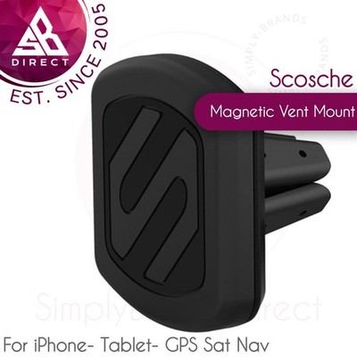 Scosche Magic Mount Vent2 Magnetisch Für Fahrzeug Auto Mobil Tablet GPS Halter