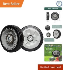 Replacement Rear Drive Wheels for Lawn Mowers - 8'' Diameter, Easy Install