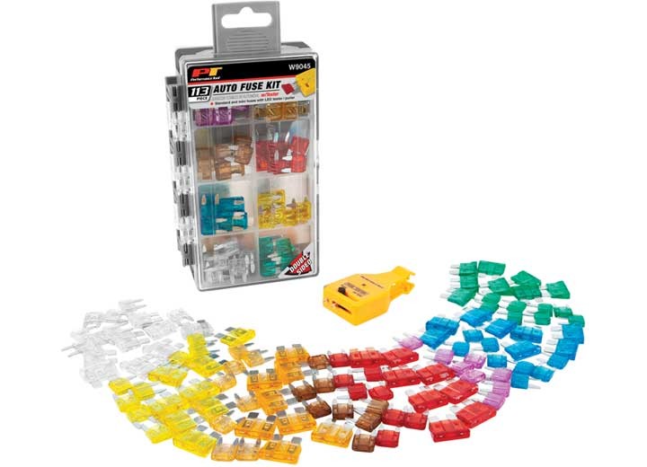 Performance Tool W9045 113-Piece Auto Fuse Kit With Tester