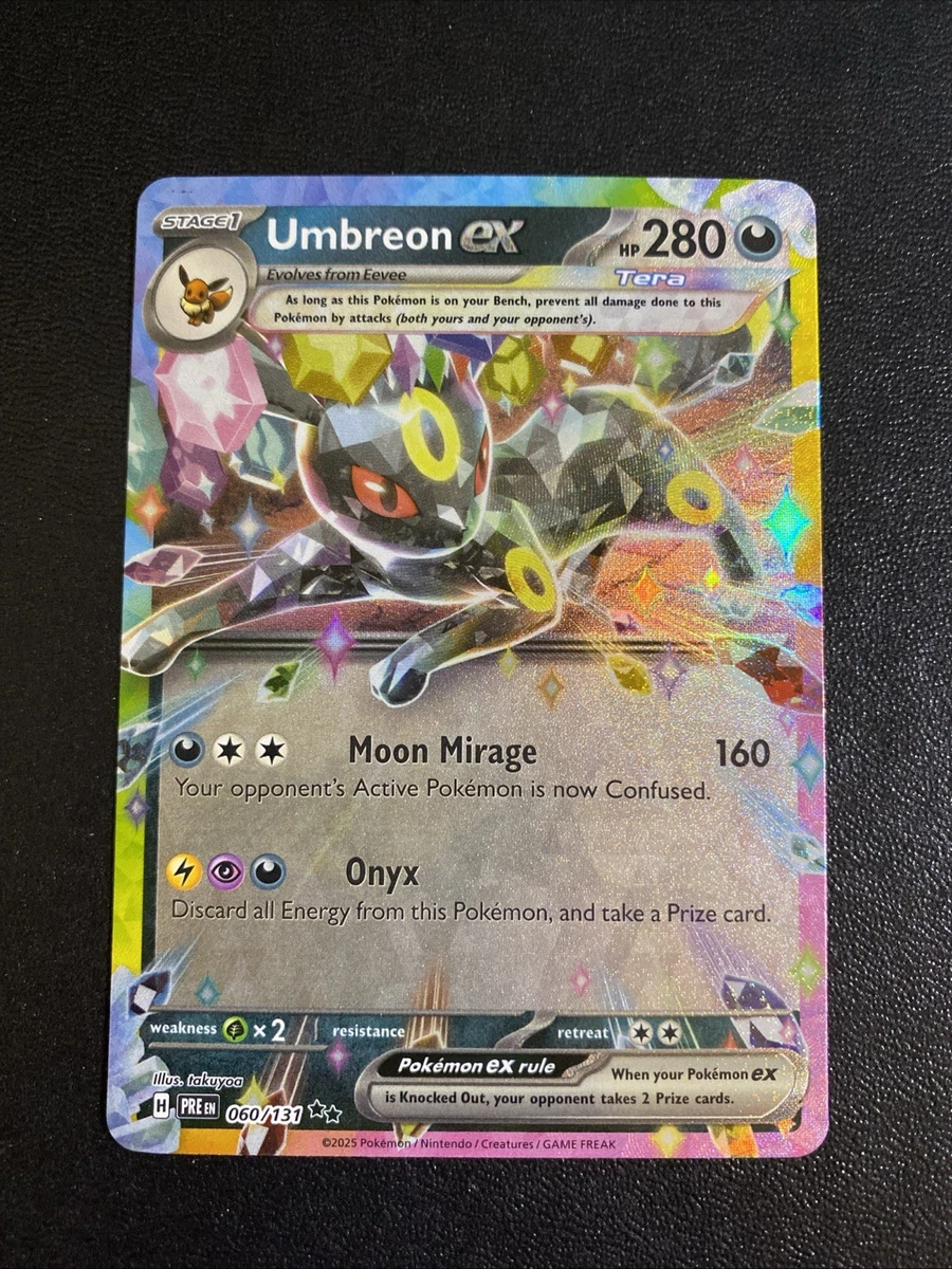 Prismatic Evolutions Pokémon TCG Cards for sale | eBay