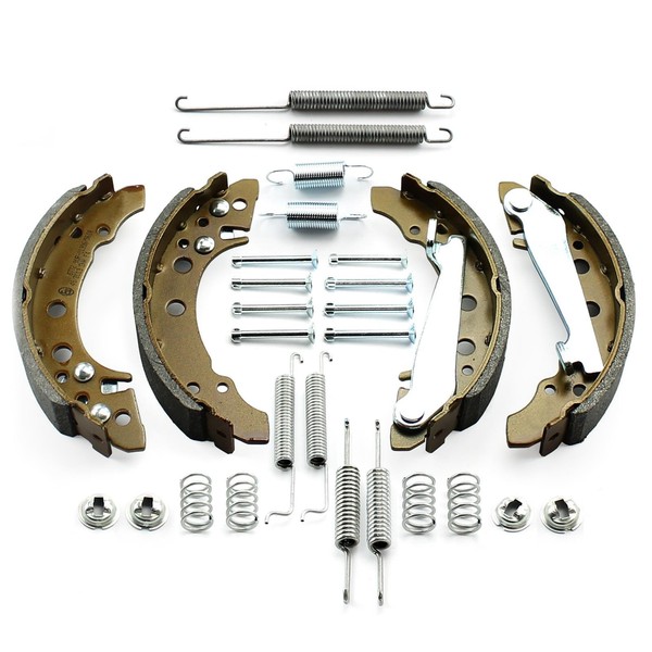 Bremsbackensatz + ZubehöR Hinten Audi 80 Seat Cordoba Ibiza VW Golf Passat Jetta-image