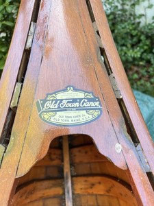 17' Old Town Canoe Co Canoe from Old Town Maine- Serial # 114654