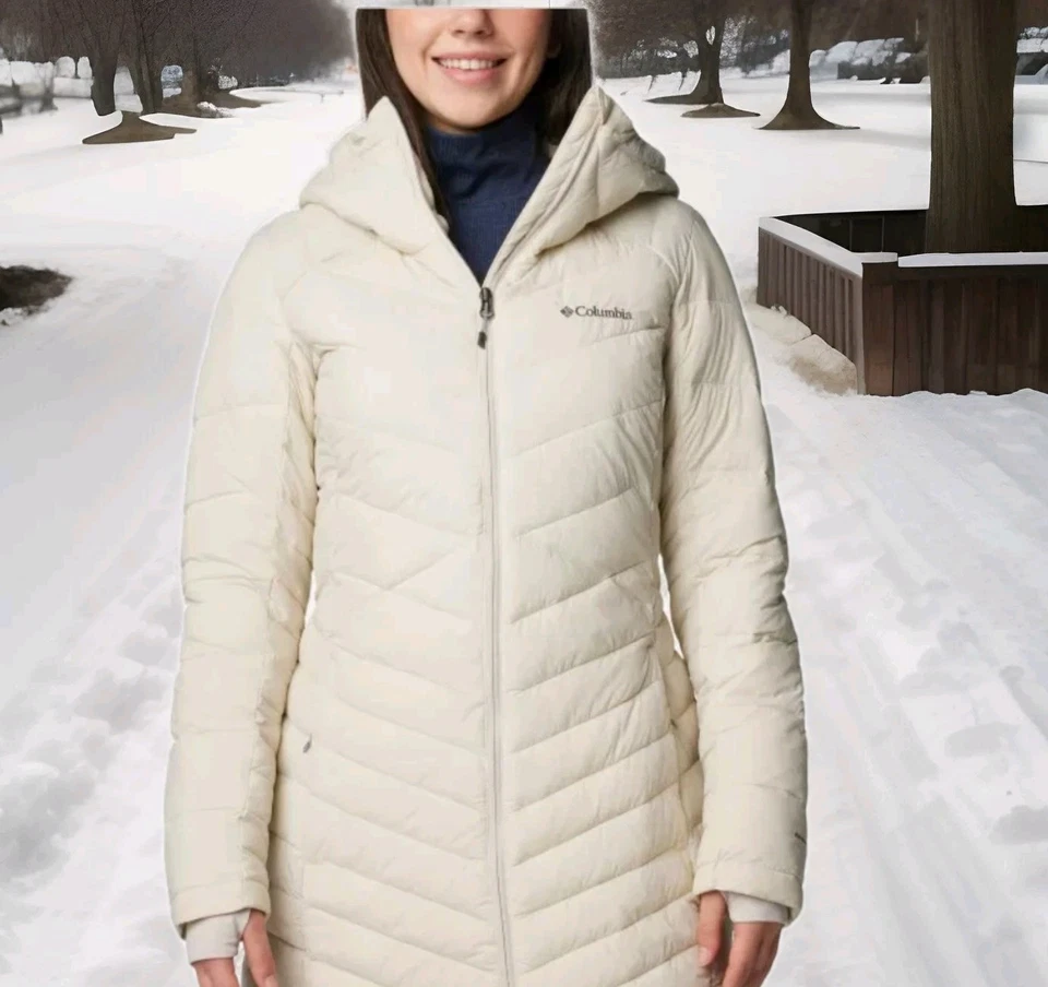 Женская куртка с капюшоном Columbia Joy Peak 2 Mid Omni-Heat Gold Infinity размер XXL - Изображение 2 из 4