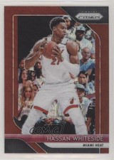 2018-19 Panini Prizm Ruby Wave Prizm Hassan Whiteside #196 0cv