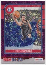 Jordan Poole 2024-25 Panini NBA Hoops Winter #190 Purple