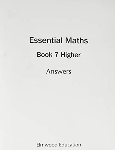 Essential Maths 7 Higher Answers by David Rayner (Paperback Book) - Image 4