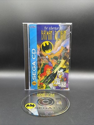 SEGA CD - Adventures of Batman & Robin - Complete/CIB w/ Reg Card