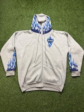 Vintage 2005 Harley Davidson Blue Flame Zip Up Hoodie Gray Men’s Size 2XL/3XL