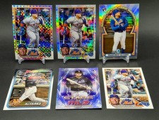 FRANCISCO ALVAREZ Lot Topps Chrome Logofractor Xfractor Rookie RC New York Mets