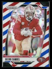 2024 Panini Prizm #252 Deebo Samuel Red White and Blue San Francisco 49ers