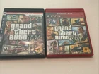 Grand Theft Auto IV & V Complete  (PlayStation 3, 2008) Lot Of 2 GTA