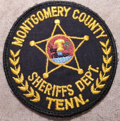 TN Montgomery County Tennessee Sheriff Shoulder Patch