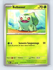 ~PT~ PORTOGHESE Bulbasaur 001/165 Sv: Scarlet & Violet 151 Carta Pokemon WB