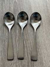 3 norstal maya stainless steel mid century  spoons