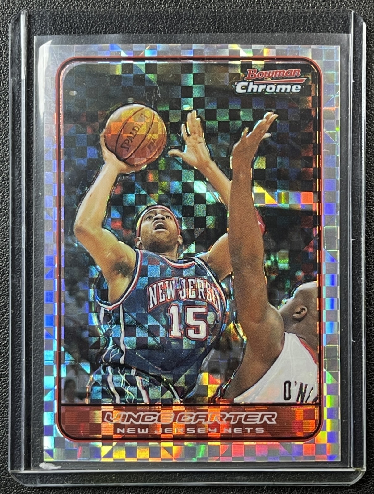 VINCE CARTER 2006-07 BOWMAN CHROME #8 X-FRACTOR XFRACTOR REFRACTOR 120/150