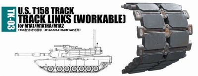 TRUMPETER 02033 U.S. MODEL T158 TRACK FOR M1A1/M1A1HA/M1A2 1/35