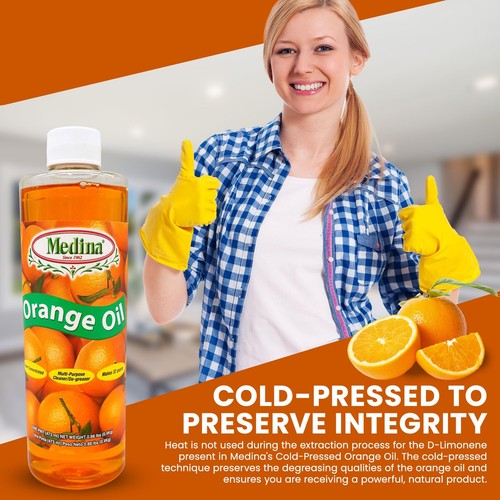 Medina Orange Oil Cleaner & Degreaser Concentrate - All Purpose Orange Oil Cl... - Picture 6 of 6