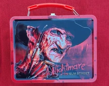 Nightmare on Elm Street Freddy Krueger tin tote/lunch box