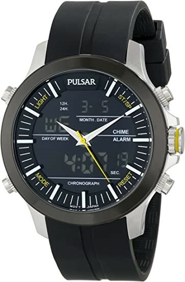 pulsar mens sports watch