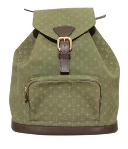 green louis vuitton backpack