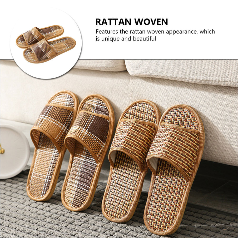 APL 1 paio di ciabatte da bagno punta aperta paio di pantofole