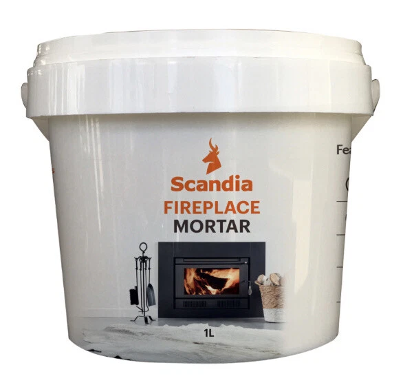 Scandia 1kg Air Set Mortar high temperature bricks fire place - Fast  Dispatch | eBay