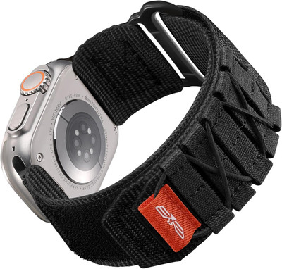  BANDLETIC APPLE WATCH 49/46/45/44/42mm NYLON GEFLOCHTENES SPORT (M) ARMBAND 