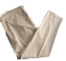 Eileen Fisher Womens High Waist Tapered Pants In Buttercream Size 18 278